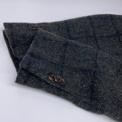 BOGLIOLI G1402E Khaki Grey Wool 2B K Jacket Size 44