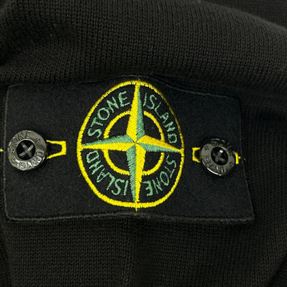 STONE ISLAND 25 K1S155100053 Black Knit Sweater Size L
