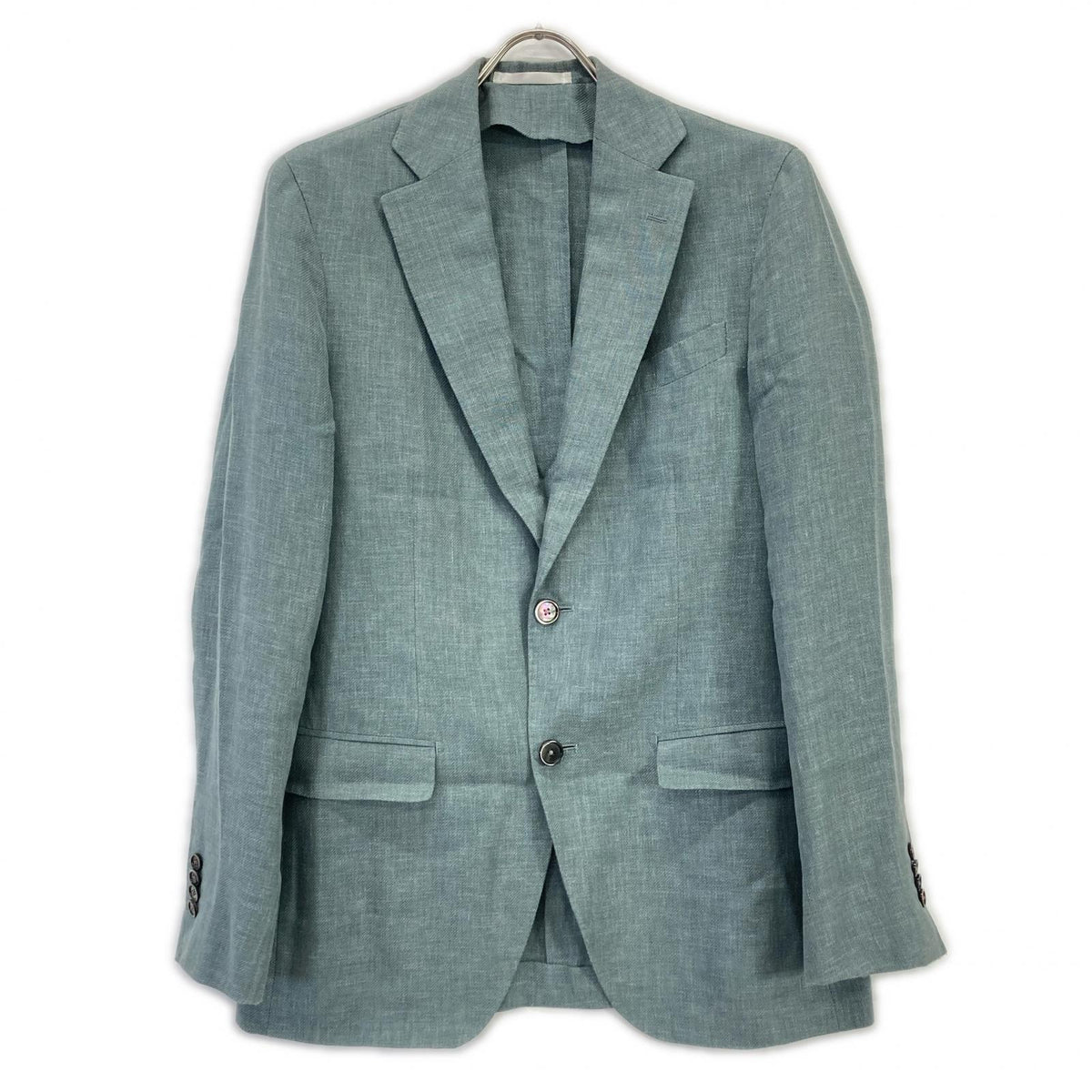 TOMORROWLAND PILGRIM Blue CROSS-PLY Tailored Jacket Size 46