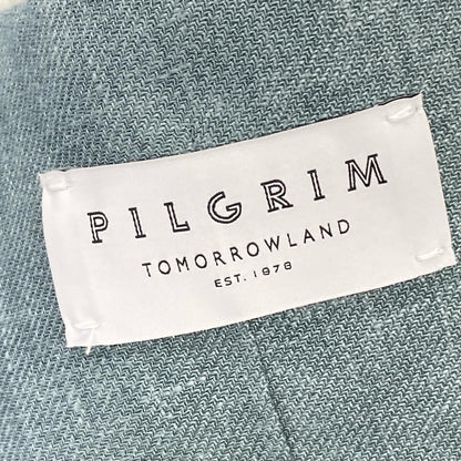 TOMORROWLAND PILGRIM Blue CROSS-PLY Tailored Jacket Size 46