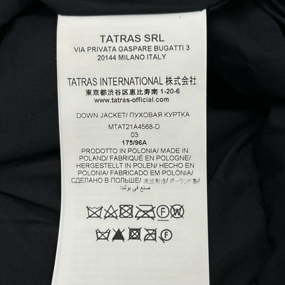 TATRAS MTAT21A4568-D BORBORE Down Jacket Navy Size 03