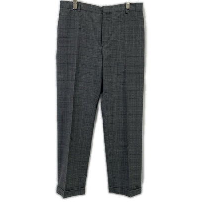 PaulSmith Gray Check Wool Tailored Fit Suit Set Size 40/50