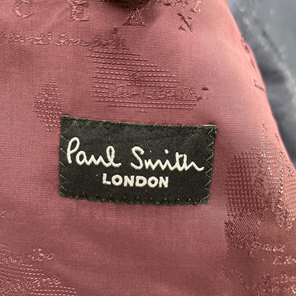 PaulSmith Gray Check Wool Tailored Fit Suit Set Size 40/50