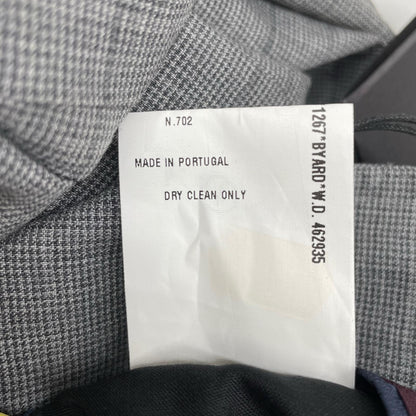 PaulSmith Gray Check Wool Tailored Fit Suit Set Size 40/50