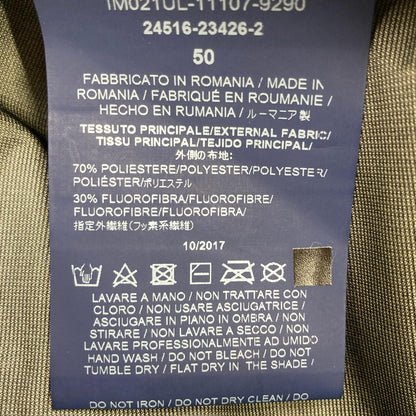 HERNO Navy IM021UL Gore-Tex Laminar Balmacaan Coat Size 50