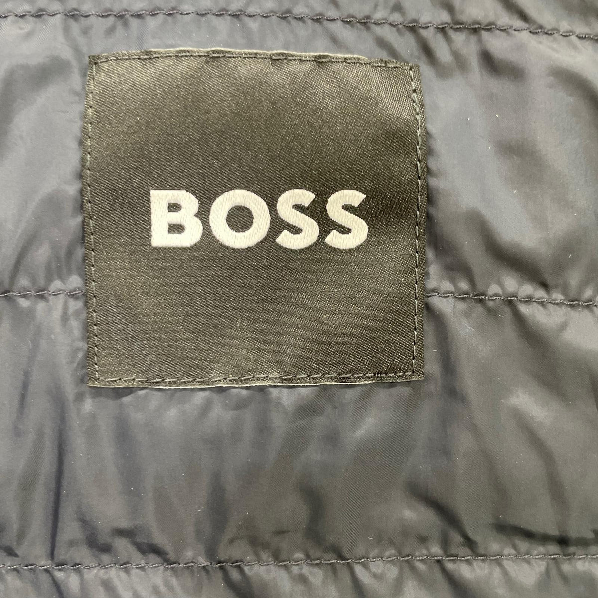 BOSS Navy 50496173 Hanry Polyester Down Vest Size 48