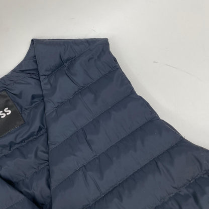 BOSS Navy 50496173 Hanry Polyester Down Vest Size 48