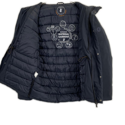 SAVE THE DUCK Navy 12T-1593008 ARCTIC Down Jacket Size M