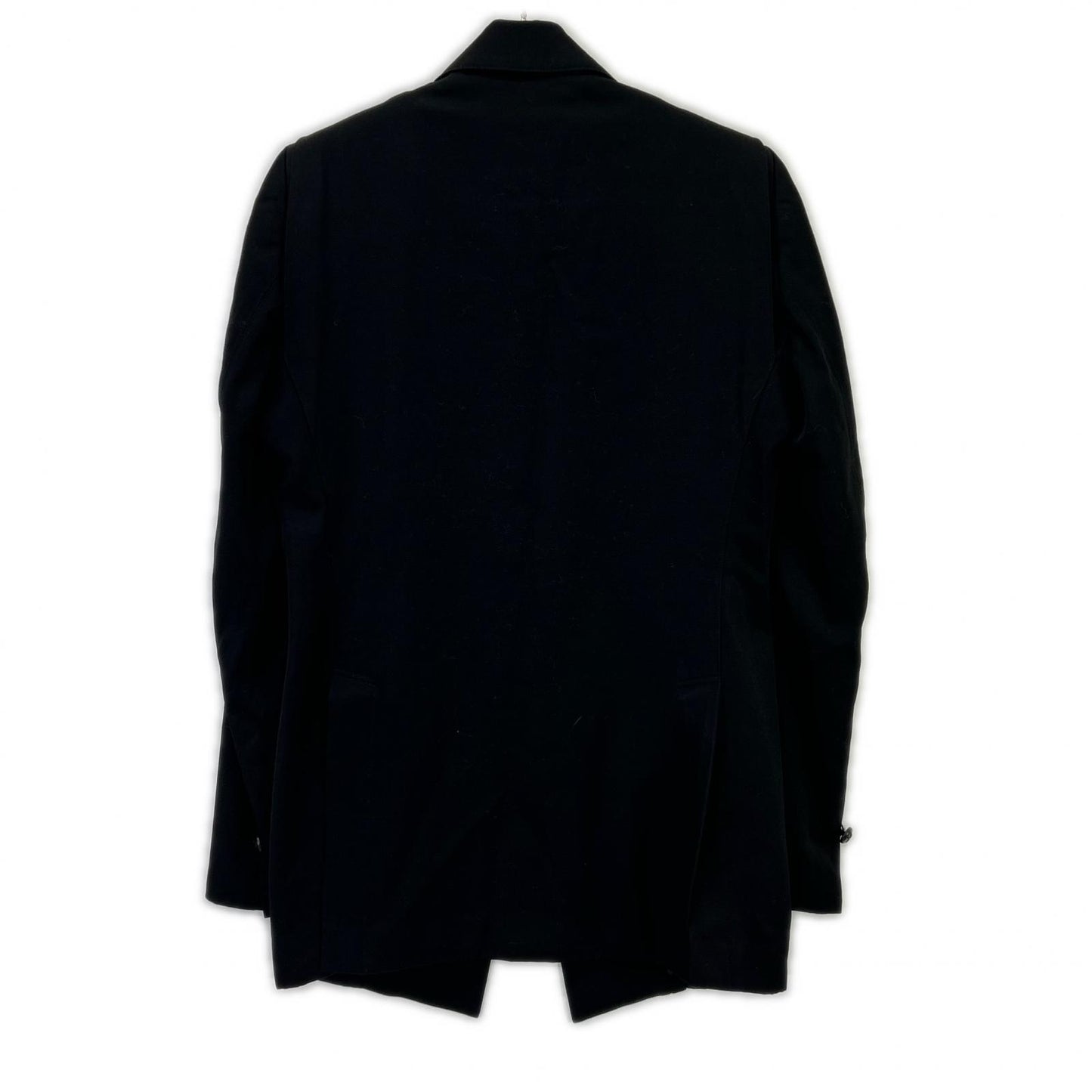 kiryuyrik Black Wool Peaked Lapel Jacket Size S