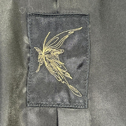 kiryuyrik Black Wool Peaked Lapel Jacket Size S