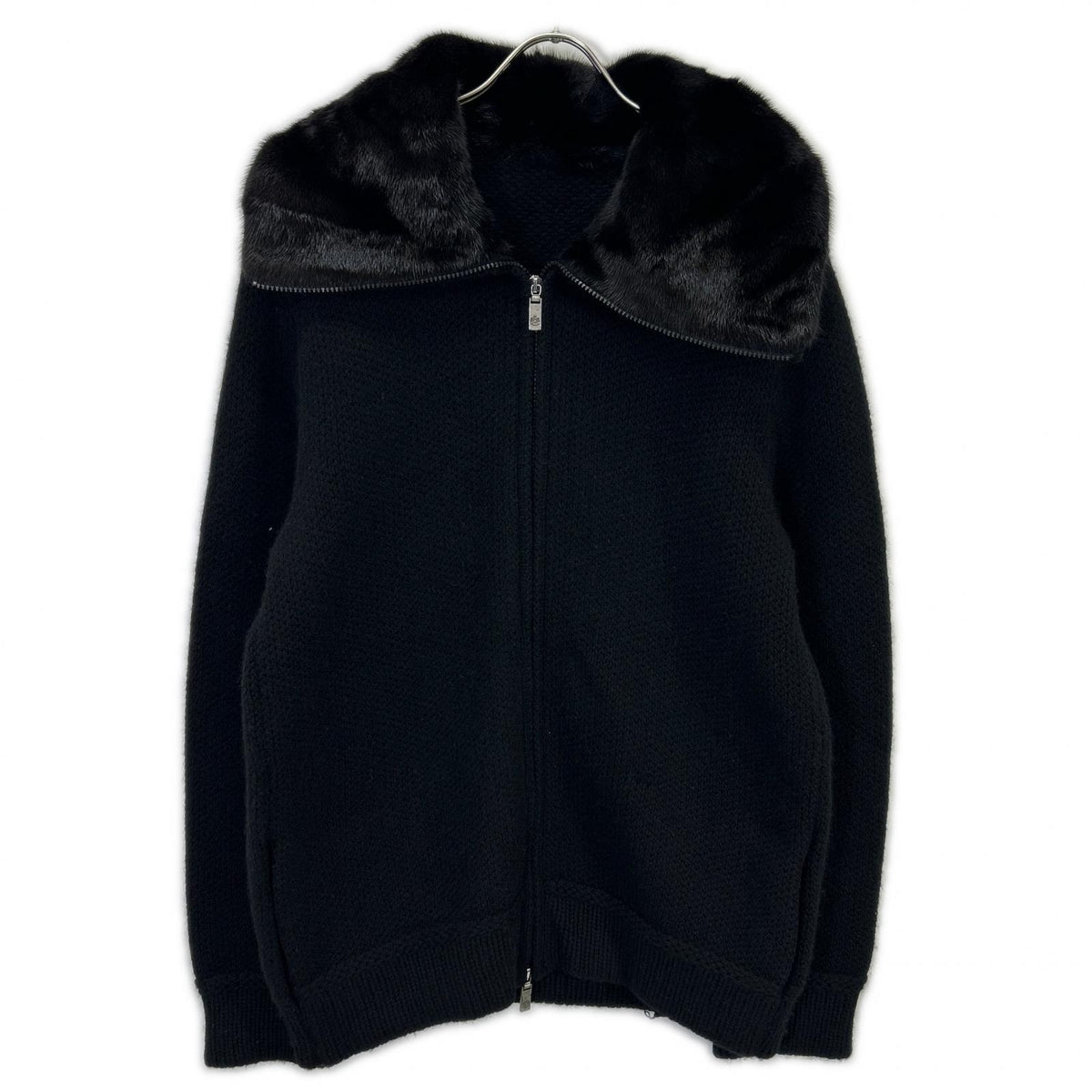 lucien pellat-finet Cashmere Back Skull Jacket Black