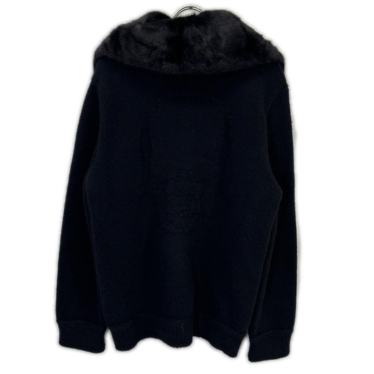 lucien pellat-finet Cashmere Back Skull Jacket Black