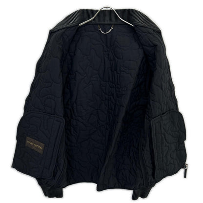 LOUIS VUITTON HAB08WPPX Nylon Quilted Jacket Black Size 52