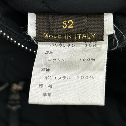 LOUIS VUITTON HAB08WPPX Nylon Quilted Jacket Black Size 52