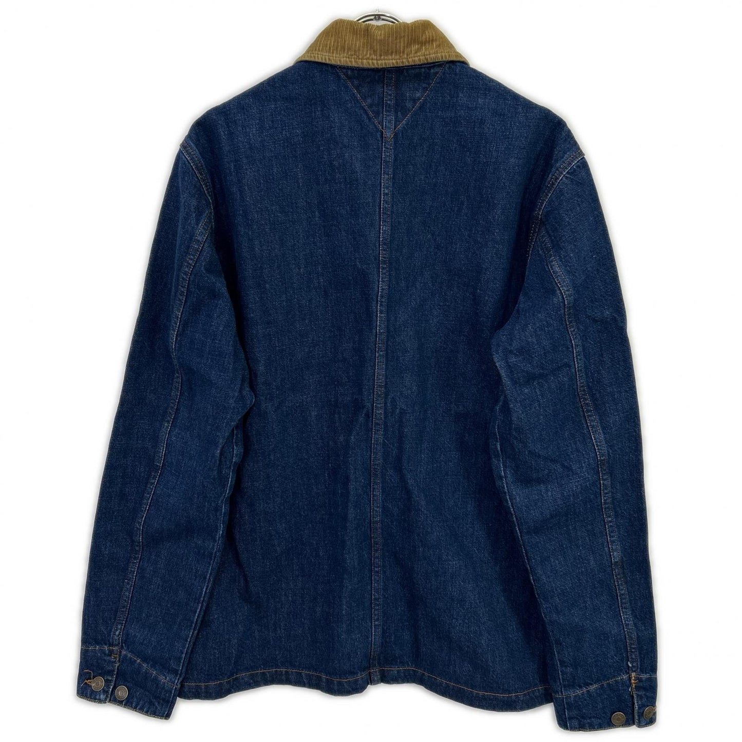 TOMMYHILFIGER Indigo MW40374 Denim Chore Jacket Size M