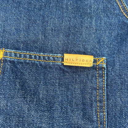 TOMMYHILFIGER Indigo MW40374 Denim Chore Jacket Size M