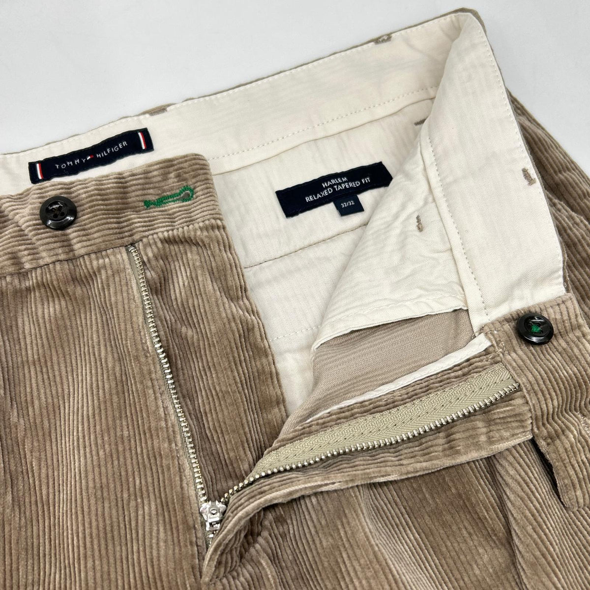 TOMMYHILFIGER Relaxed Tapered Pants Beige Size 32/32