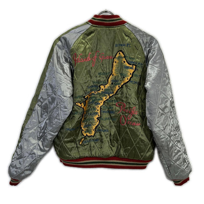 TAILOR TOYO Peacock Map Souvenir Jacket Navy Size M