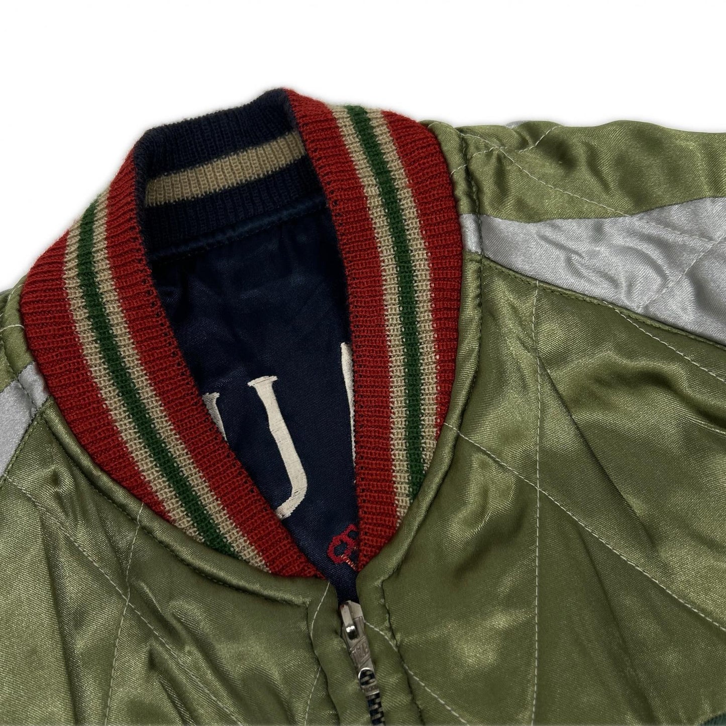 TAILOR TOYO Peacock Map Souvenir Jacket Navy Size M