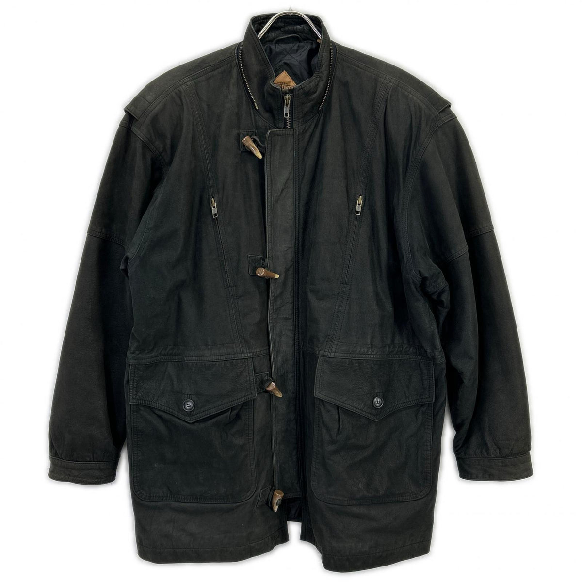 RuffHewn Black Lamb Leather Jacket Size M