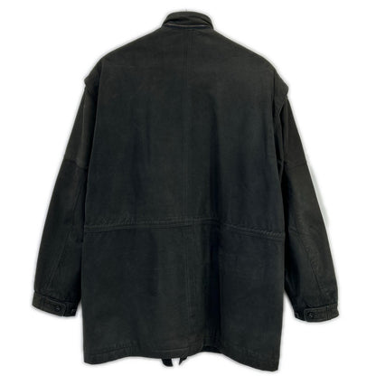 RuffHewn Black Lamb Leather Jacket Size M