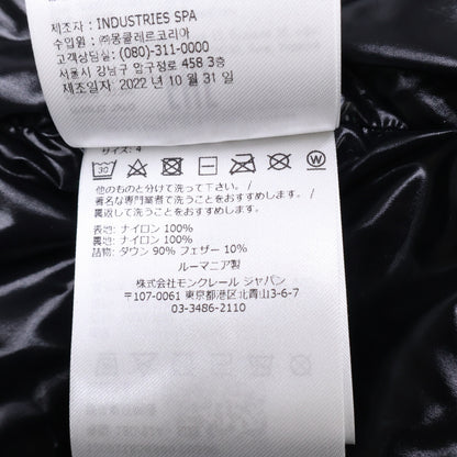 MONCLER MONTCLA Down Jacket Black Size 4