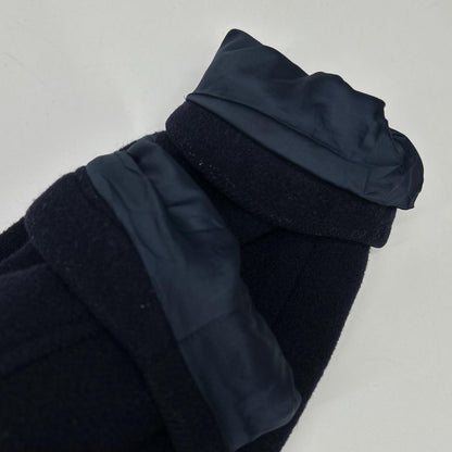 BrooksBrothers Wool Lined Check Duffle Coat Navy Size S
