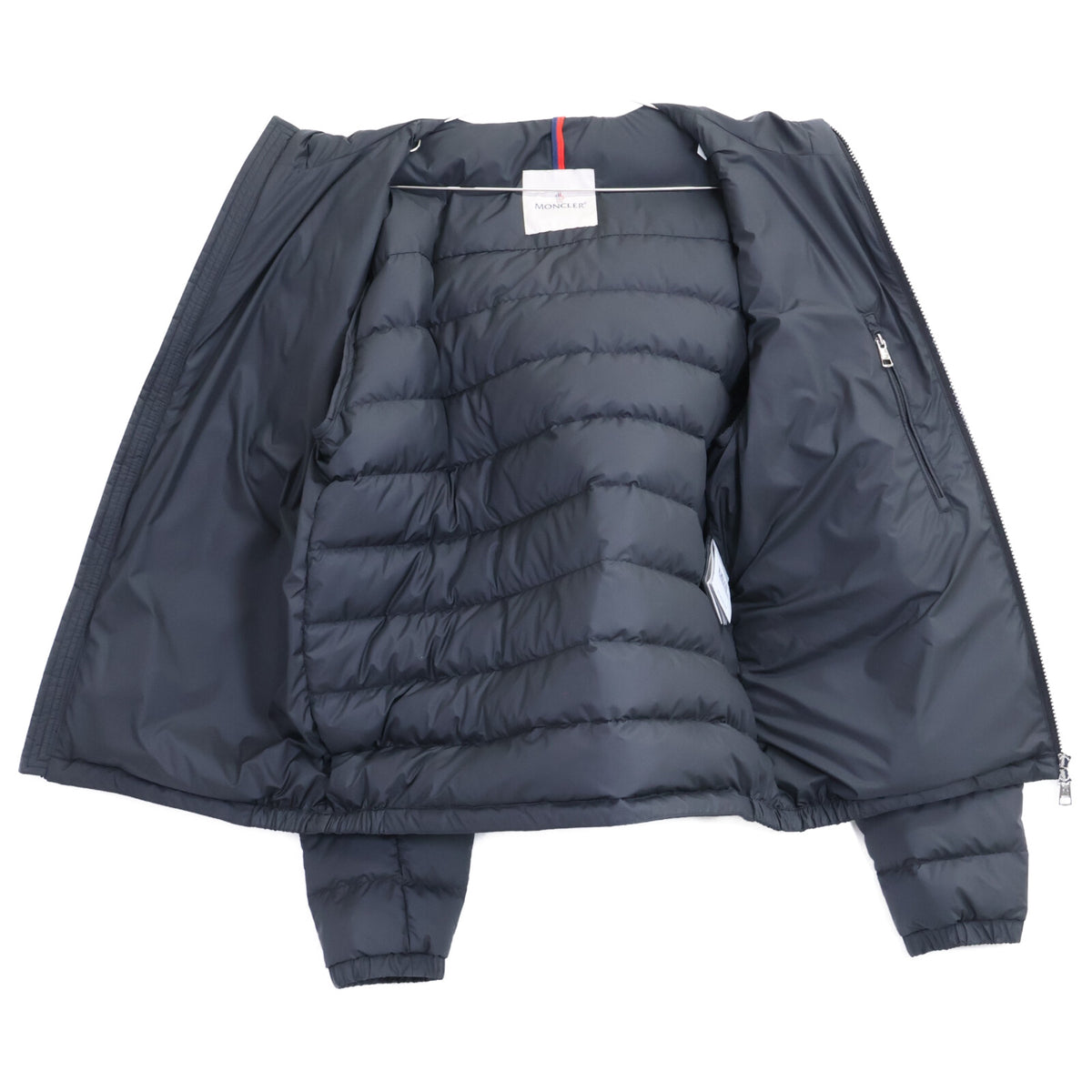 MONCLER VERMEILLE 25' Lightweight Down Jacket Black Size 2