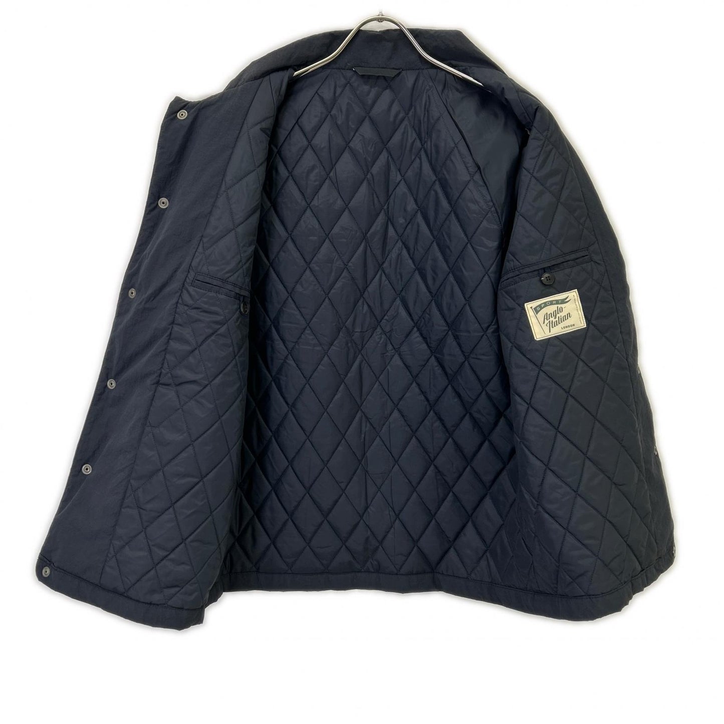 Anglo-Italian SPORT Nylon Jacket Navy Size 46