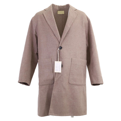 cantate 24AW Wool Chesterfield Coat Ecru Size 46
