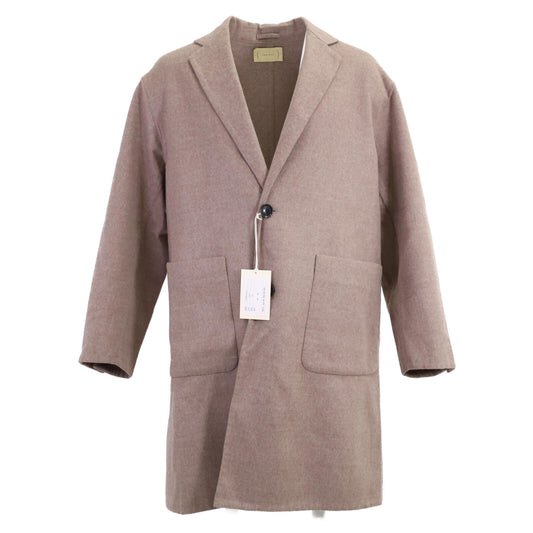 cantate 24AW Wool Chesterfield Coat Ecru Size 46