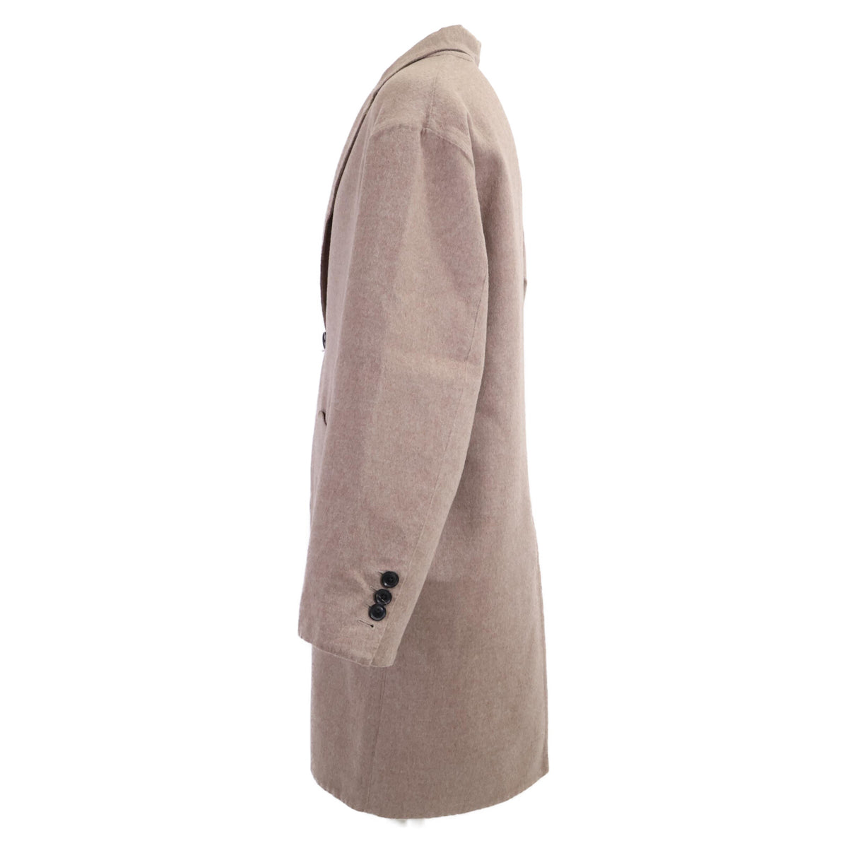 cantate 24AW Wool Chesterfield Coat Ecru Size 46