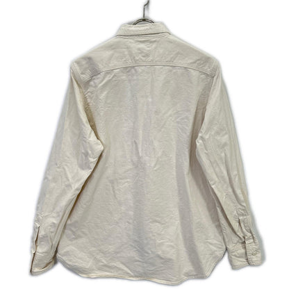 FOB FACTORY Off-White Cotton Work Shirt Size M