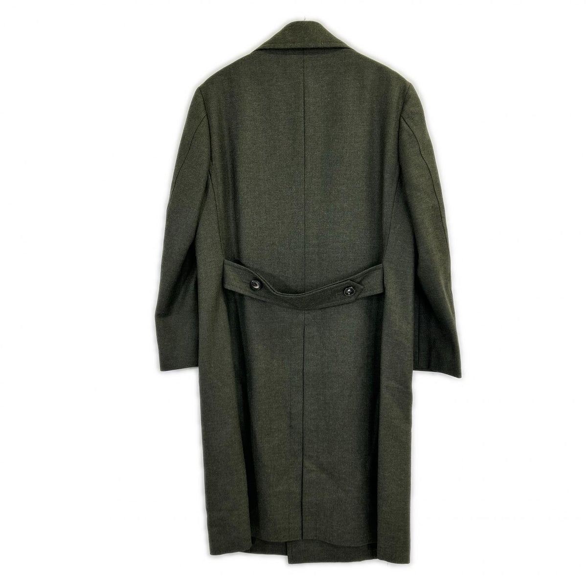 TOMORROWLAND PILGRIM Wool Nep Dormeuil Ulster Coat Size S