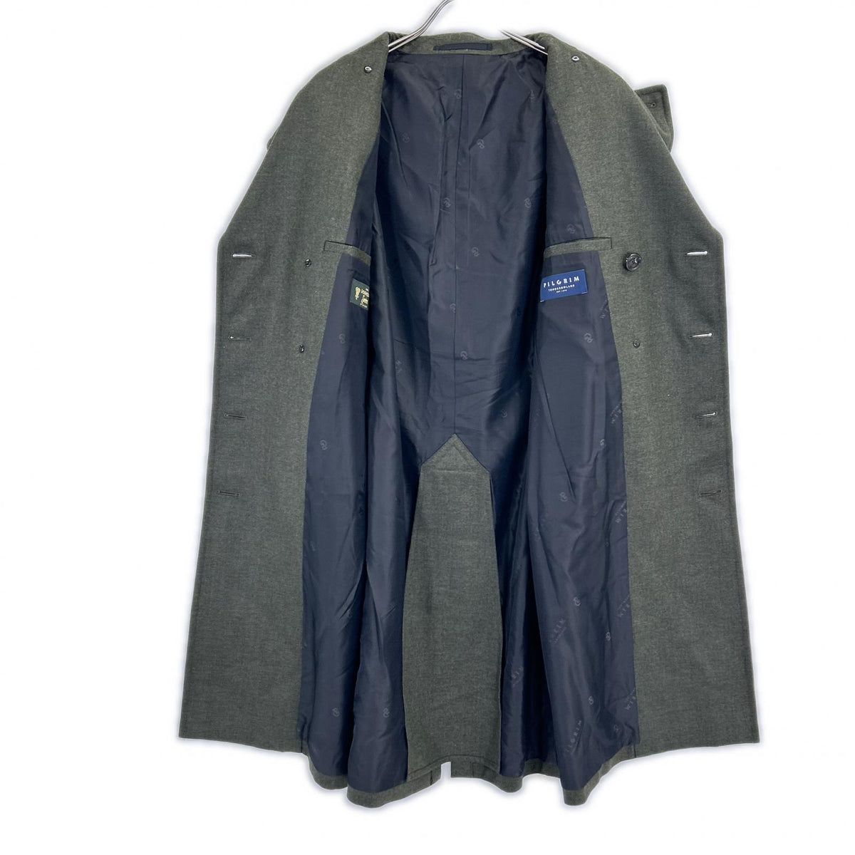 TOMORROWLAND PILGRIM Wool Nep Dormeuil Ulster Coat Size S