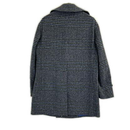 TOMORROWLAND PILGRIM Wool Silk Cashmere Nep Pea Coat Size 46