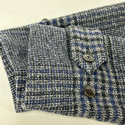 TOMORROWLAND PILGRIM Wool Silk Cashmere Nep Pea Coat Size 46