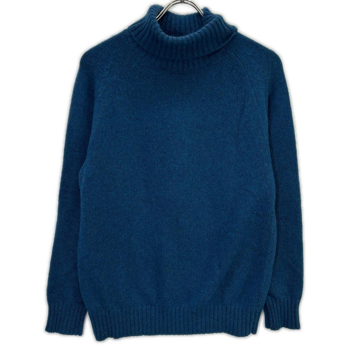 TOMORROWLAND Blue Cashmere Mohair Turtleneck Knit Size S