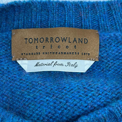 TOMORROWLAND Blue Cotton Crewneck Sweatshirt Size S