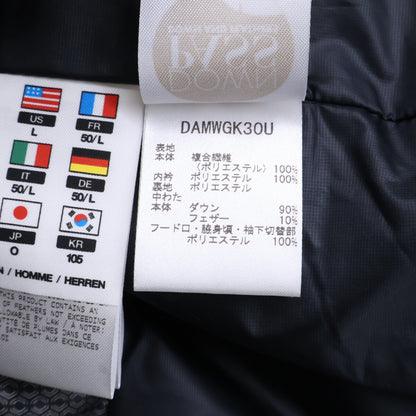 Mizusawa Down 25AW DAMWGK30U Mountaineer Dark Gray Size 0