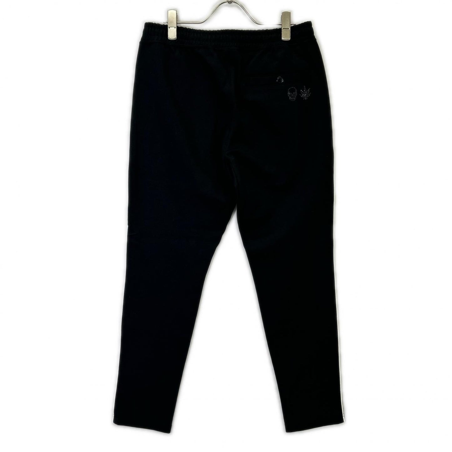 lucien pellat-finet Skull Embroidered Pants Black Size M