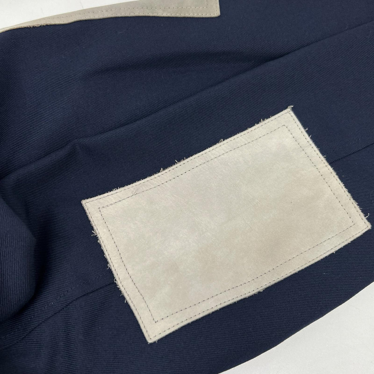 THOM GREY Wool Gold Button Blazer Navy Jacket Size M