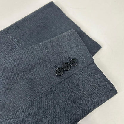 PaulSmith BLACK Linen Cotton Pants Navy Size 48L