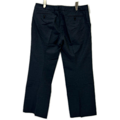 PaulSmith BLACK Linen Cotton Pants Navy Size 48L