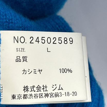 gim 100% Cashmere Featherlight Sweater Blue Size L
