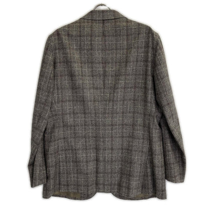 Sartoria Ypsilon Cashmere Blend Wool Jacket Brown Size PM