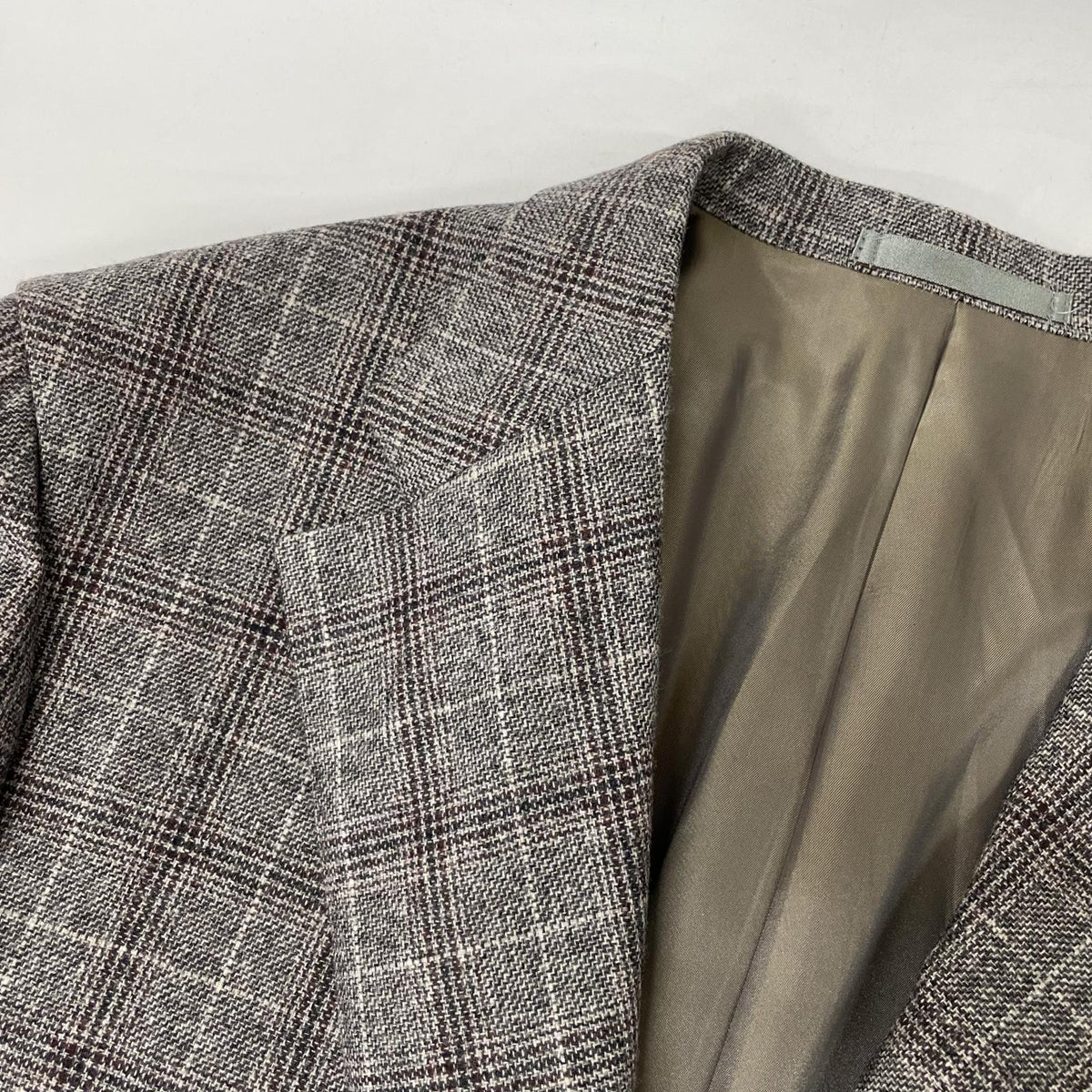 Sartoria Ypsilon Cashmere Blend Wool Jacket Brown Size PM
