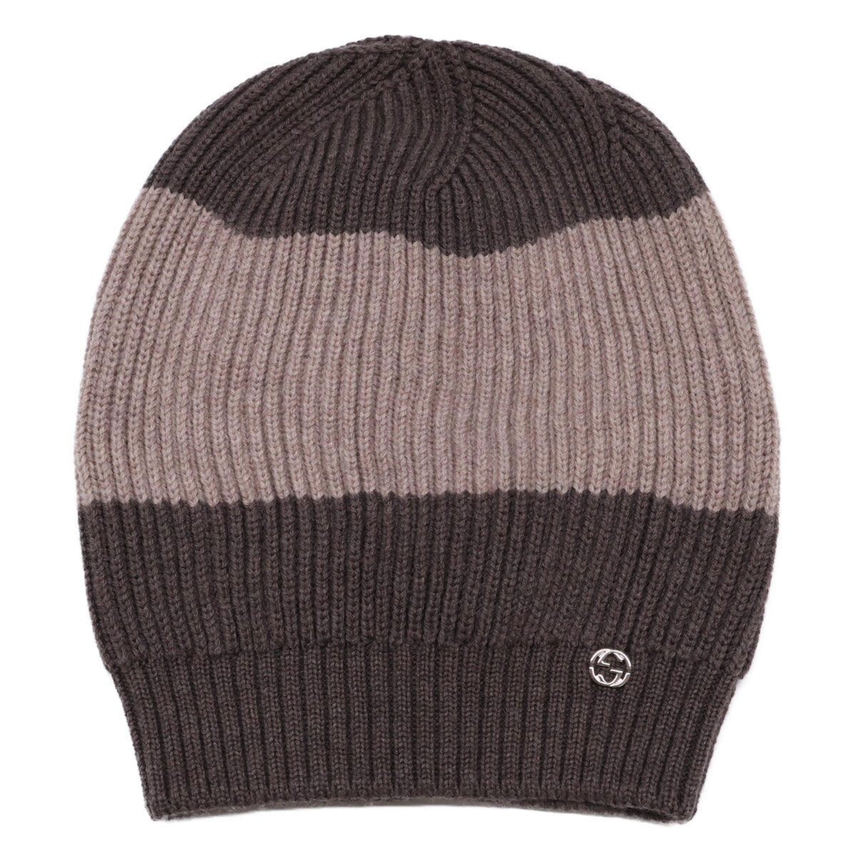 GUCCI Wool Beanie Beige Size 24CM
