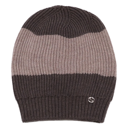 GUCCI Wool Beanie Beige Size 24CM