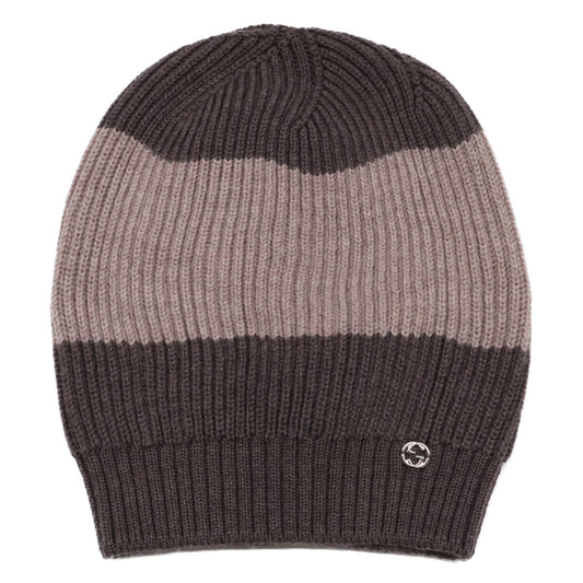 GUCCI Wool Beanie Beige Size 24CM